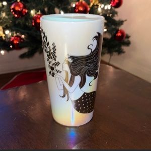 NWT Ceramic Starbucks Siren cup